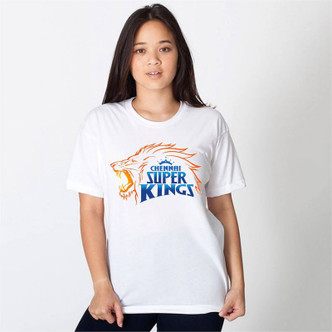 Csk Jersey Chennai Super King T Shirt 