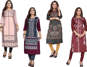 flipkart double layer kurtis