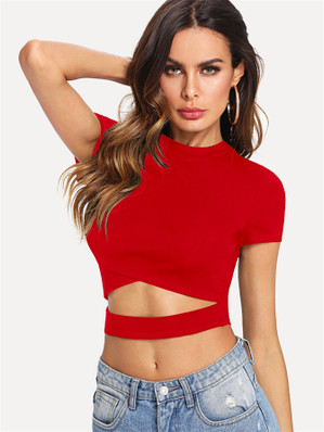 Red Crop Tops - Buy Red Crop Tops 