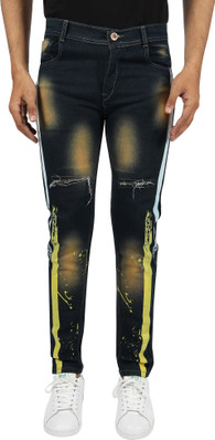 yellow jeans men