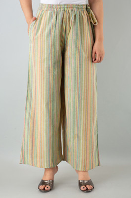 Striped palazzo pants flipkart Clearance