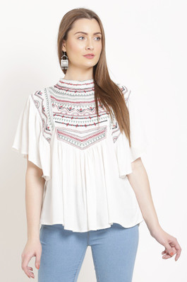 flipkart dresses for ladies tops