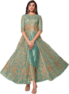 bardot green floral dress