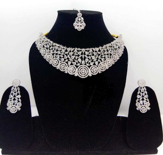 White Jewellery Sets - Buy White 