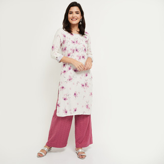 kurti with stripes