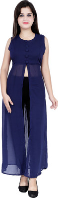Long Kurtis With Front Cut - Buy Long 