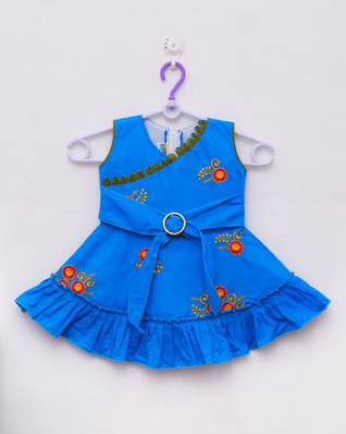 khadi baby dress