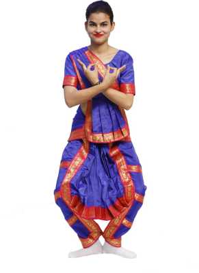 bharatanatyam dress color combinations