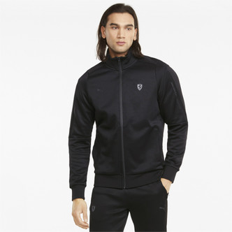 puma ferrari jacket red and black