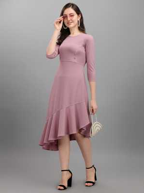 Purple Womens Dresses Buy Purple Womens Dresses Online At Best Prices In India Flipkart Com