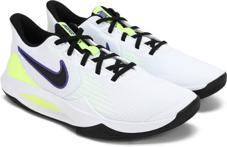 nikes white and black