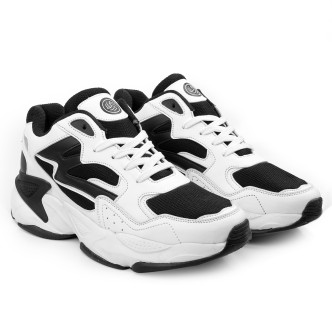 black chunky sneakers men