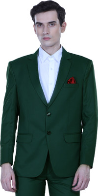 dark green blazer