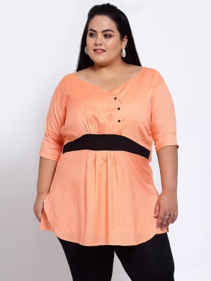 flipkart plus size tops