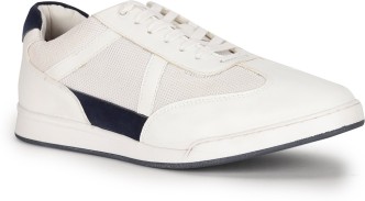 bata white casual shoes