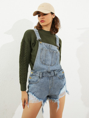 short stylish dangri dress