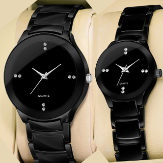 couple watch black