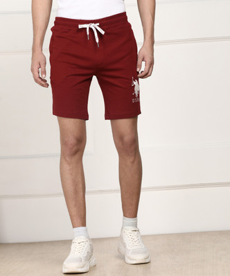 red polo shorts