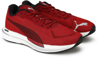 puma shoes in red colour