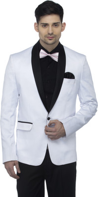 black & white blazer