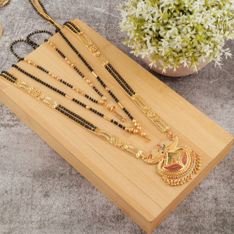 Maharashtrian Gold Mangalsutra Designs 
