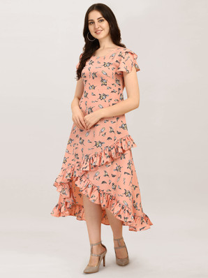 long dresses on flipkart