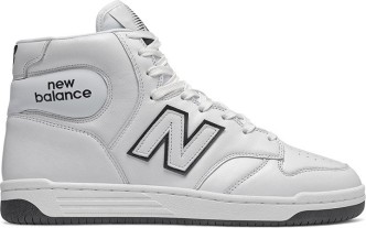 new balance high top white