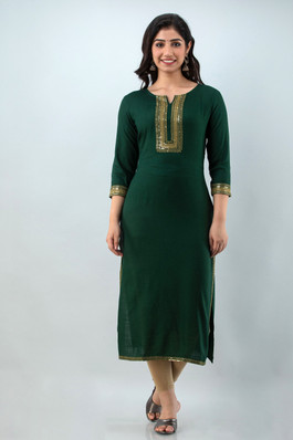 zari border kurtis