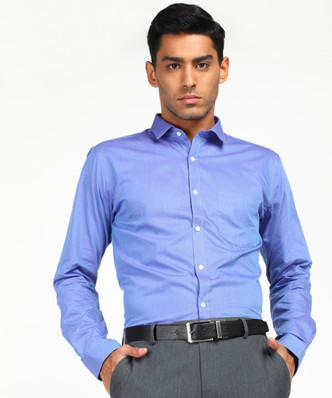 Dark Blue Mens Formal Shirts - Buy Dark 
