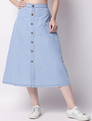 flipkart midi skirt