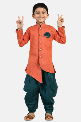 boy dhoti kurta dress