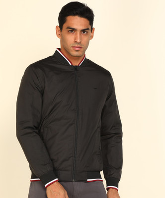 peter england black jacket