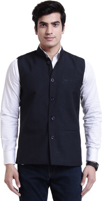 reversible nehru jacket