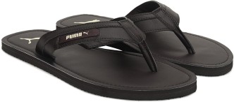 puma slippers for men white