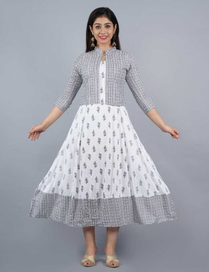 frock kurti with jacket
