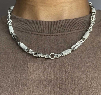 Silver chain for men - Upto 50% to 80 