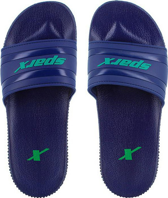 sparx white chappal