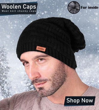 woolen caps online