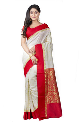amazon white sarees