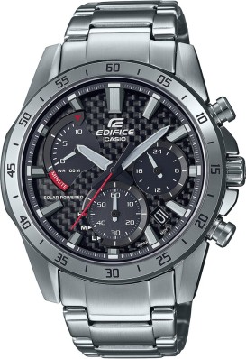 casio edifice solar chronograph watch