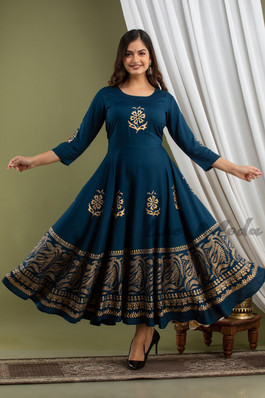 flipkart flared kurtis