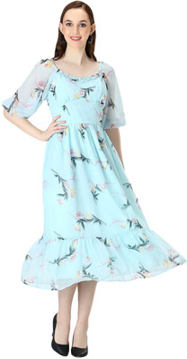 Tiered Midi Dress - Buy Tiered Midi 