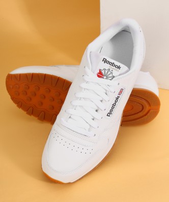 classic white reebok sneakers