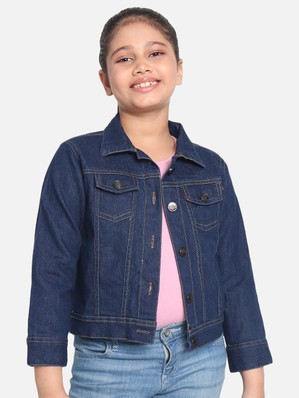 jins top with jacket