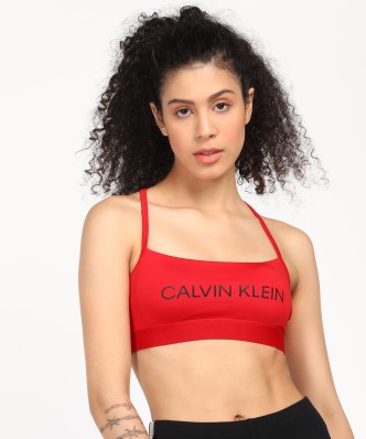 calvin klein sports bra price