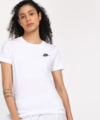 grey nike t shirt women's