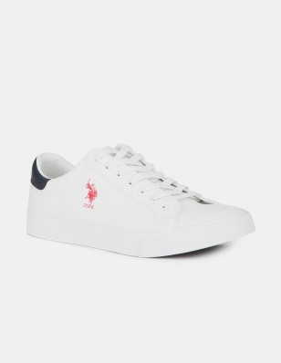 us polo assn shoes white