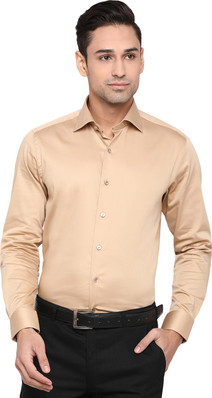 Beige Mens Formal Shirts - Buy Beige 