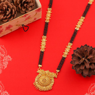 1 Gram Gold Plated Mangalsutra - Buy 1 