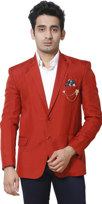 red blazer black collar